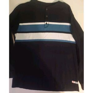 Vtg Levi Red Label Pullover Henley ‎ M